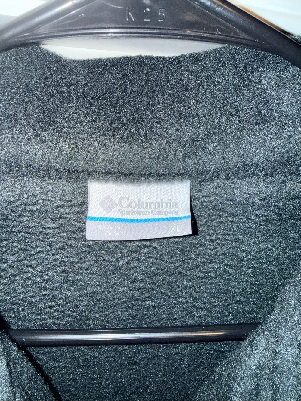 Columbia Women’s Gray Fleece Vest - Full Zip
